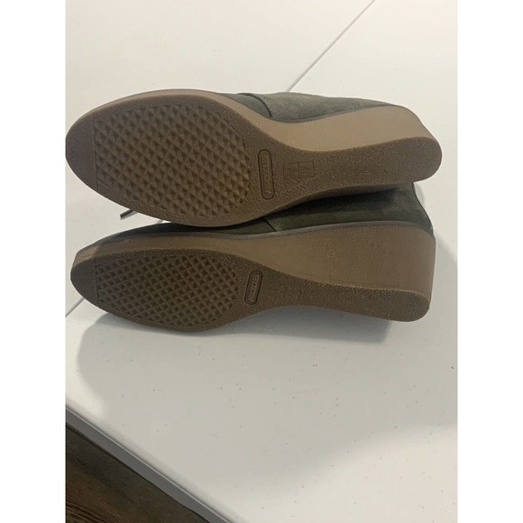 Aerosoles Women's Brooke Suede Green Ankle Boot New Without The Box Size 9 - Picture 11 of 15